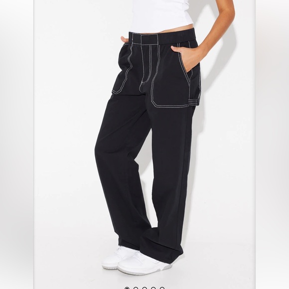 FOUNTAIN TAILORED PANT ONYX LIONESS - Picture 6 of 9